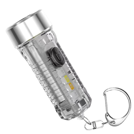 Keychain Portable Torch with USB-C Charging | Compact & Rechargeable Flashlight - High-quality flashlight. Travel Accessories