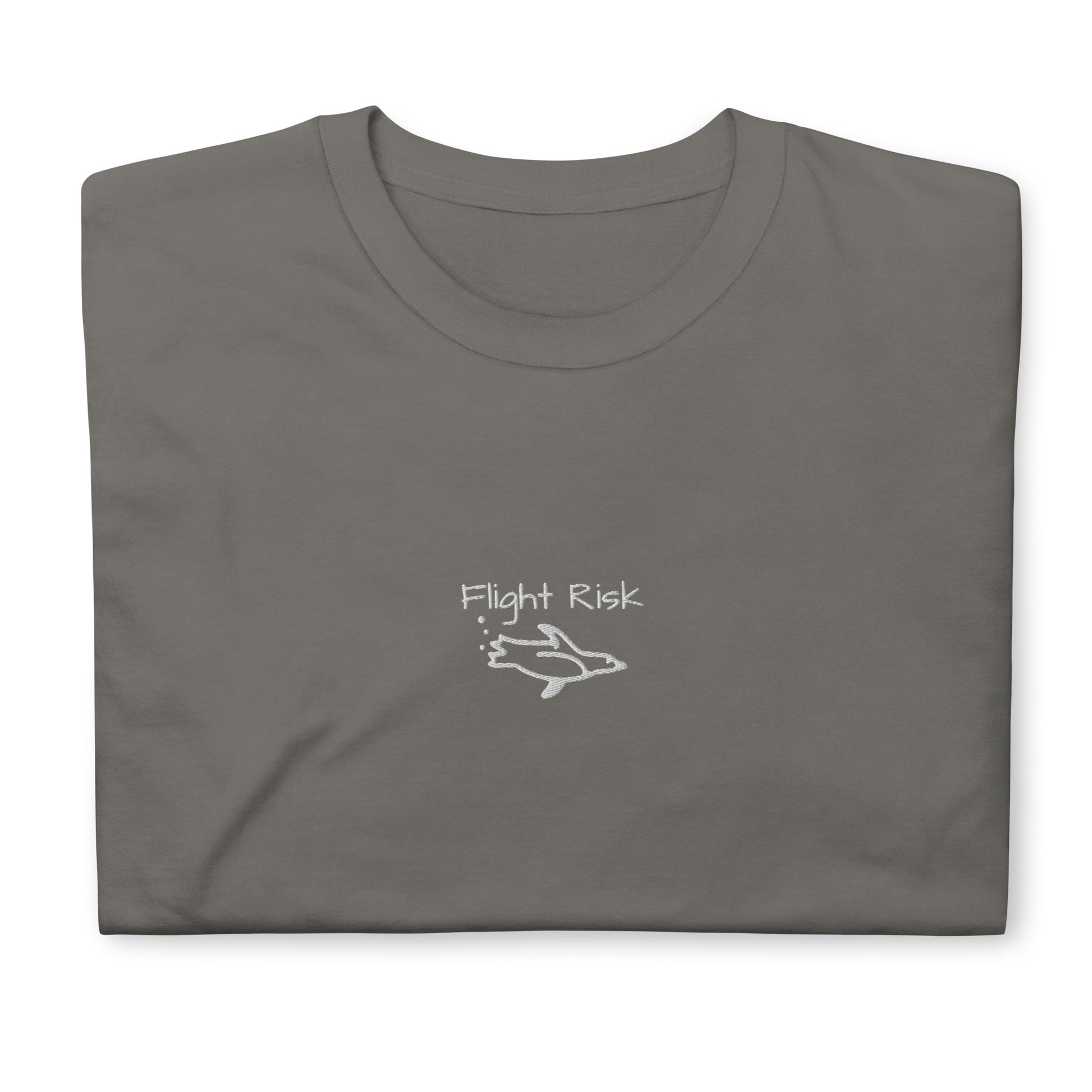 Flight Risk Penguin Short-Sleeve Unisex T-Shirt - Perfect Gift for Travellers -  Travel Clothing