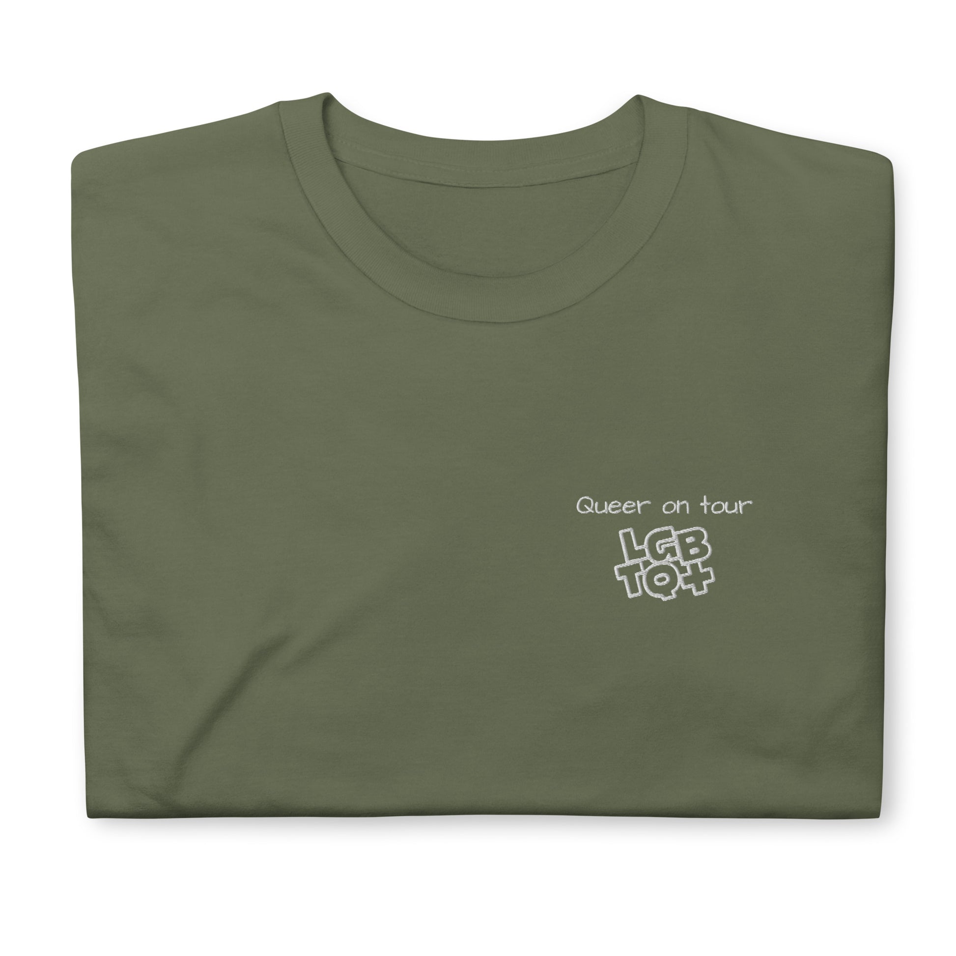 Queer on Tour - Short-Sleeve Unisex T-Shirt - Queer Pride T-Shirt -  Travel Clothing