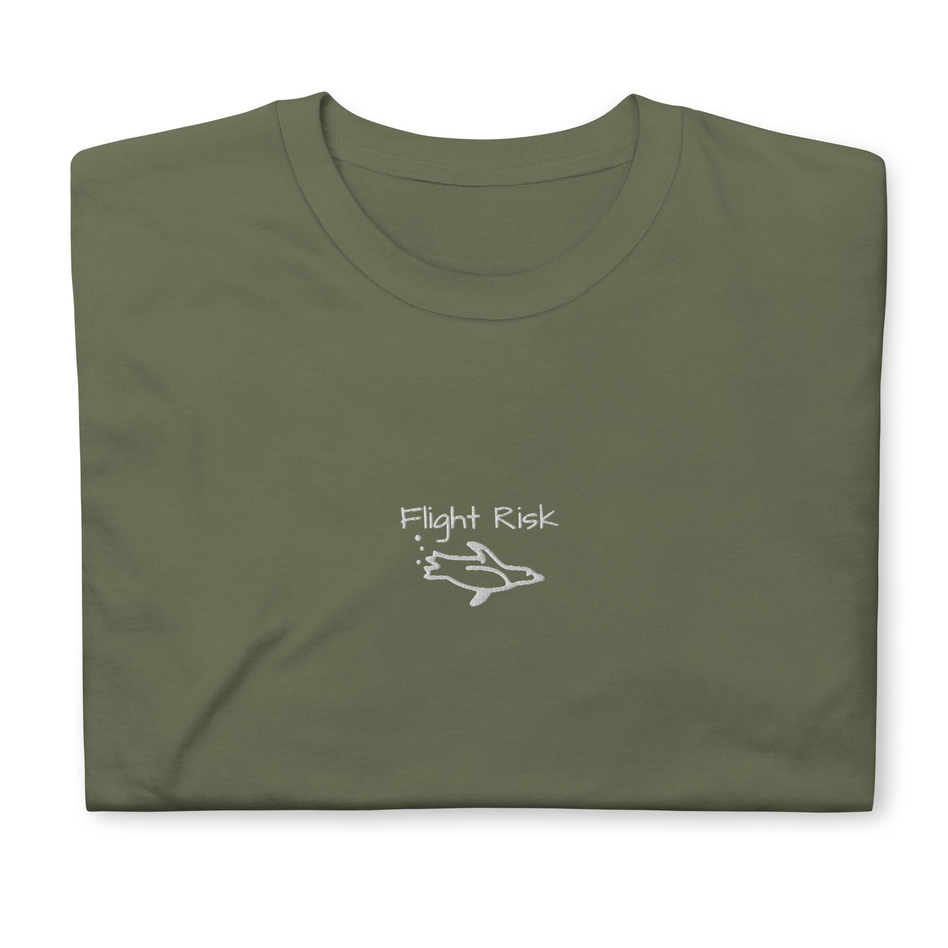 Flight Risk Penguin Short-Sleeve Unisex T-Shirt - Perfect Gift for Travellers -  Travel Clothing