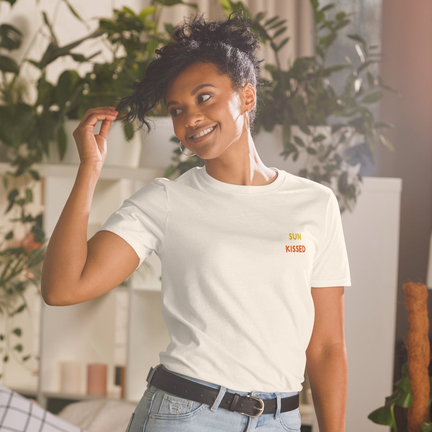 Sun Kissed Short-Sleeve Unisex T-Shirt for Travel Lovers - Travel Clothing