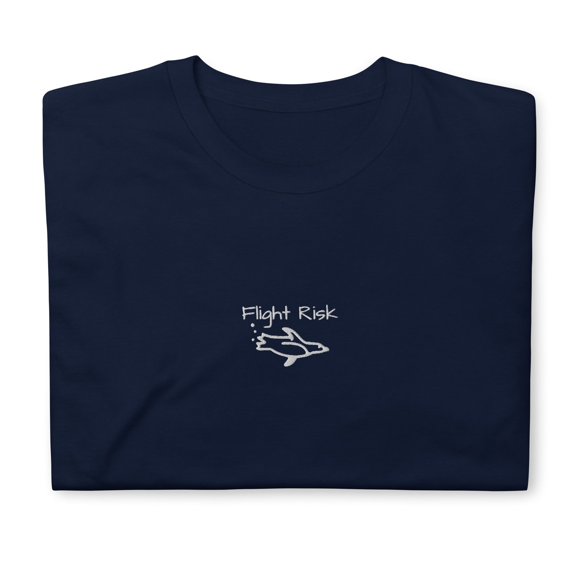 Flight Risk Penguin Short-Sleeve Unisex T-Shirt - Perfect Gift for Travellers -  Travel Clothing