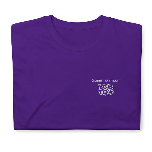 Queer on Tour - Short-Sleeve Unisex T-Shirt - Queer Pride T-Shirt -  Travel Clothing