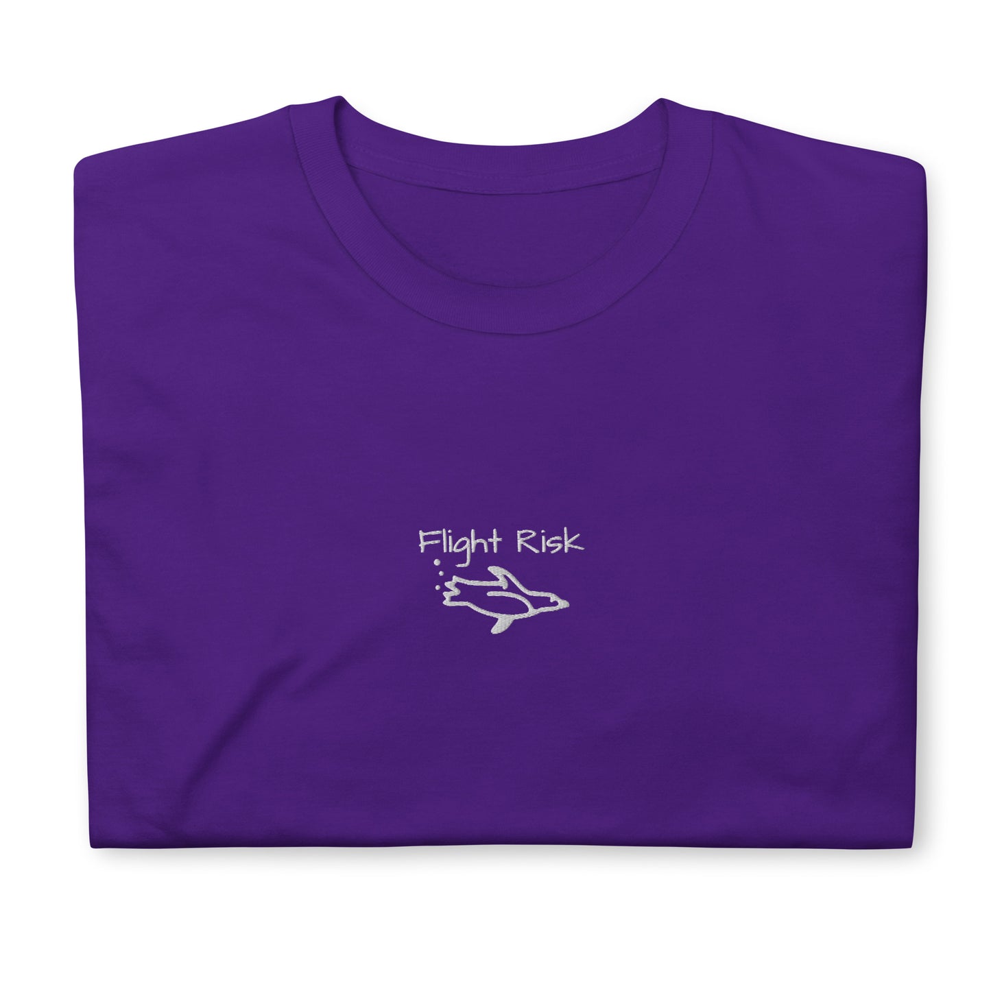 Flight Risk Penguin Short-Sleeve Unisex T-Shirt - Perfect Gift for Travellers -  Travel Clothing