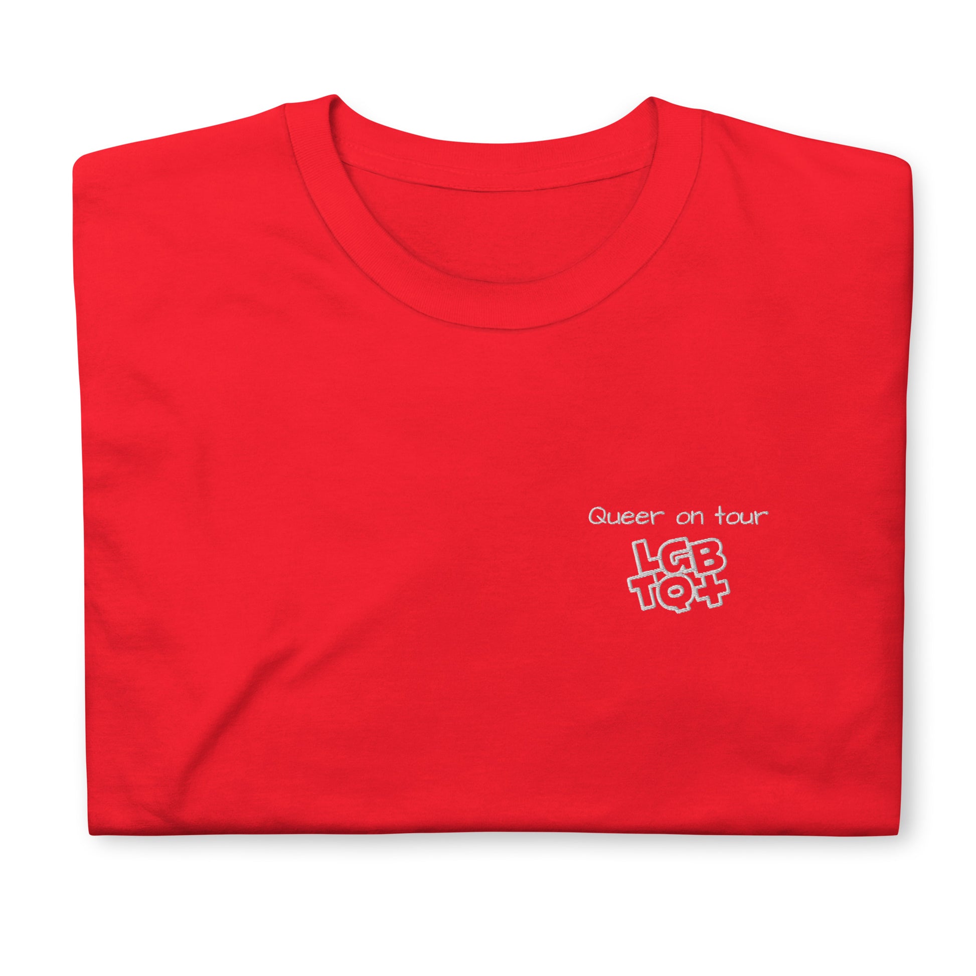 Queer on Tour - Short-Sleeve Unisex T-Shirt - Queer Pride T-Shirt -  Travel Clothing