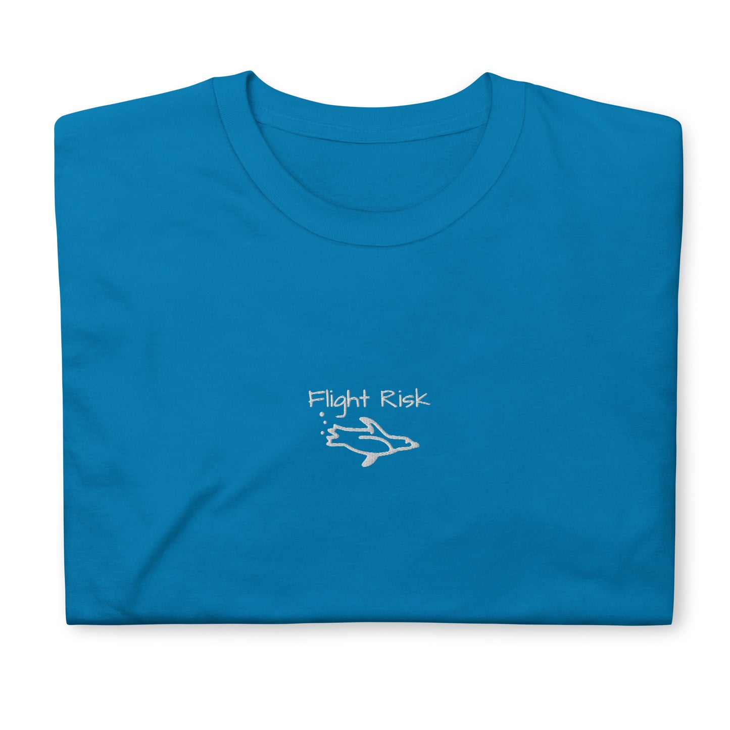 Flight Risk Penguin Short-Sleeve Unisex T-Shirt - Perfect Gift for Travellers -  Travel Clothing