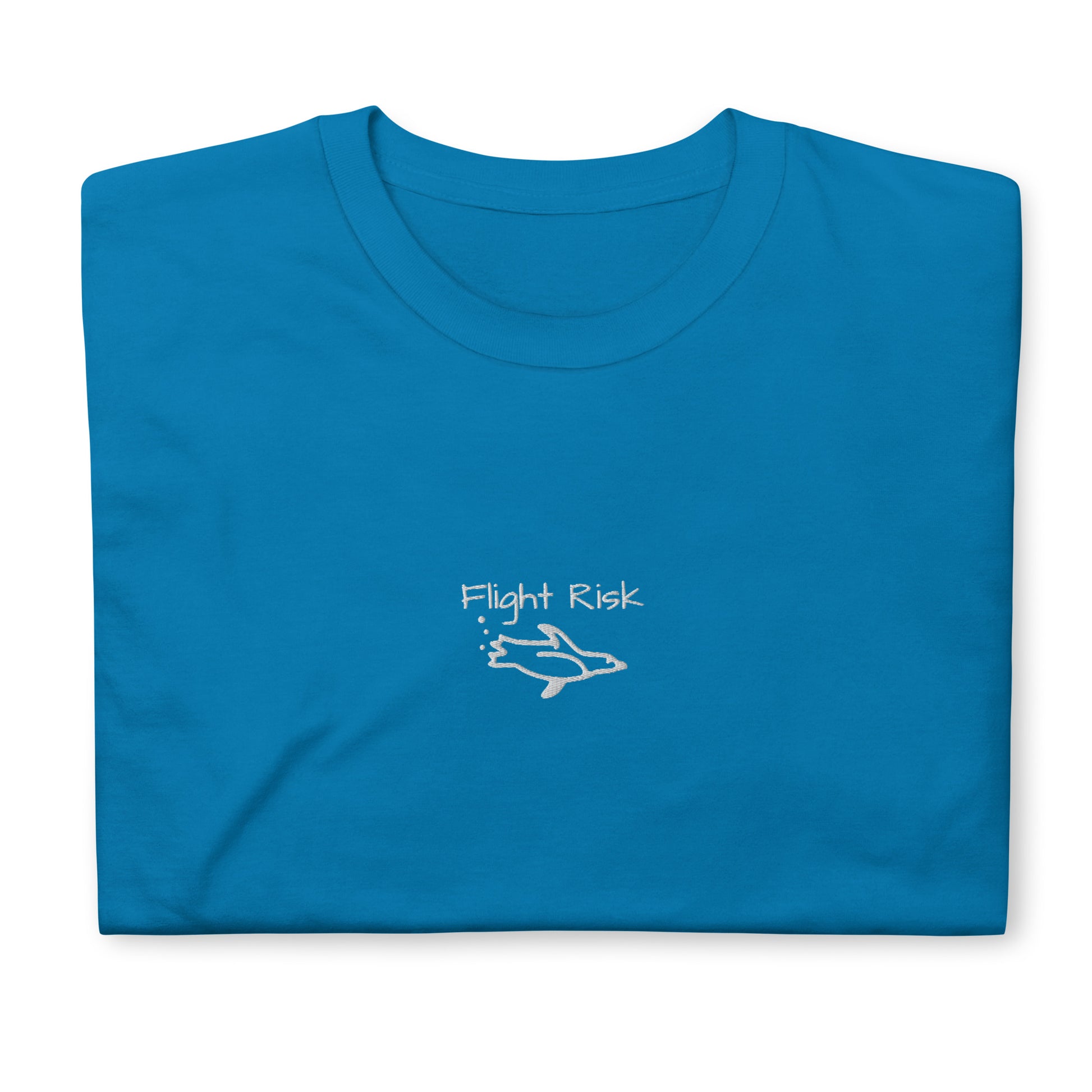 Flight Risk Penguin Short-Sleeve Unisex T-Shirt - Perfect Gift for Travellers -  Travel Clothing