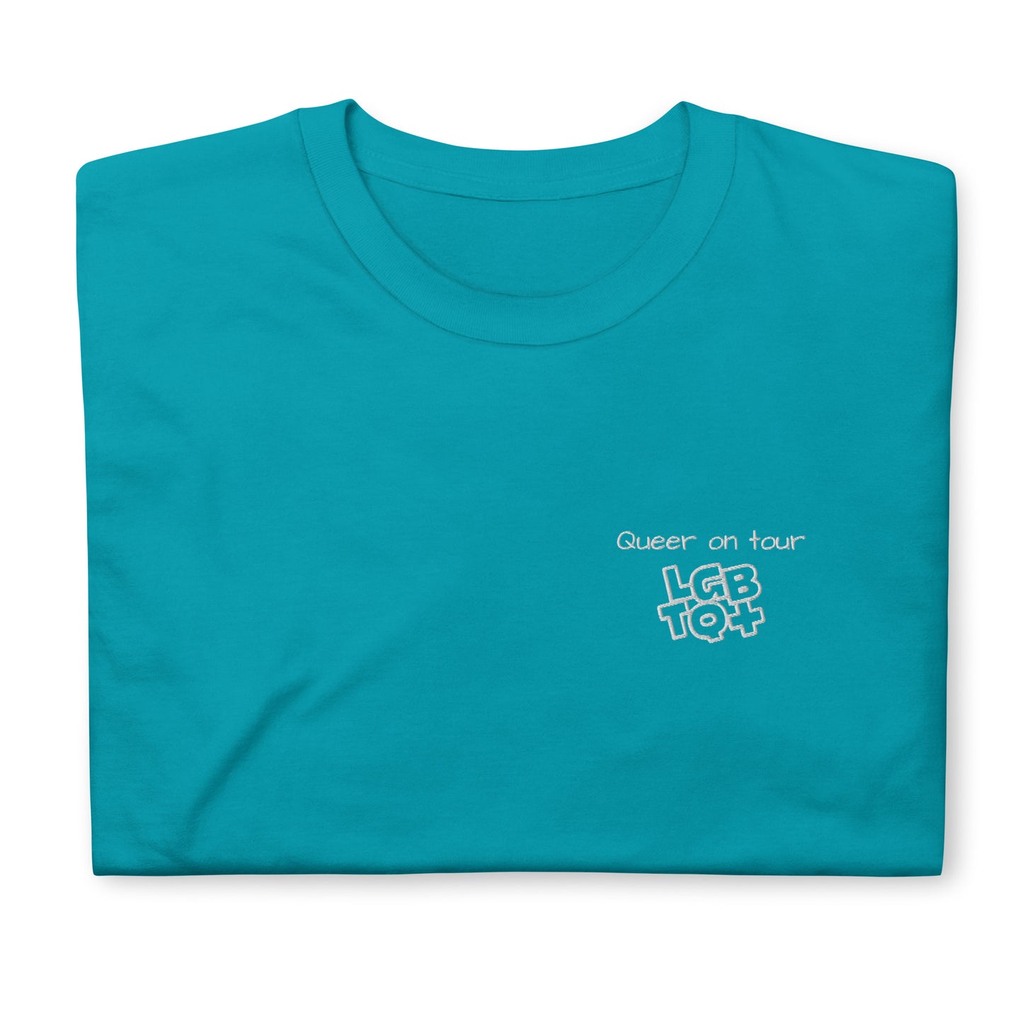 Queer on Tour - Short-Sleeve Unisex T-Shirt - Queer Pride T-Shirt -  Travel Clothing