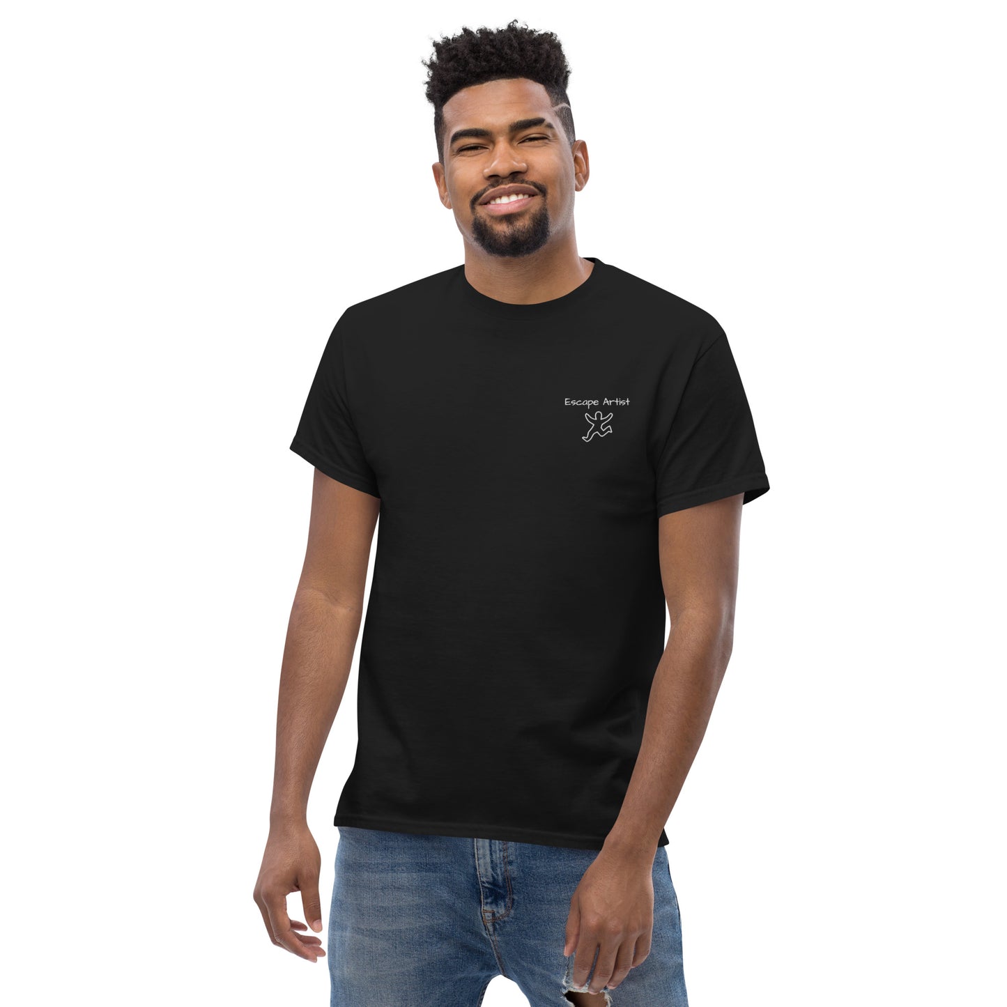 Escape Artist Unisex Embroidered Travel Tshirt- Perfect Gift for Travellers -  Travel Clothing