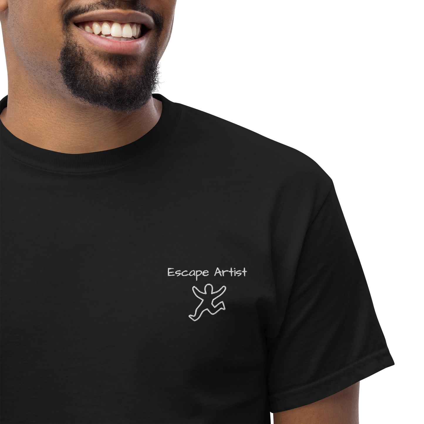 Escape Artist Unisex Embroidered Travel Tshirt- Perfect Gift for Travellers -  Travel Clothing
