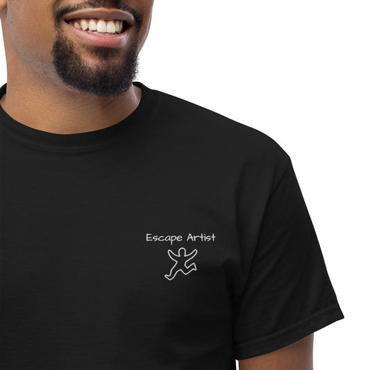 Escape Artist Unisex Embroidered Travel Tshirt- Perfect Gift for Travellers -  Travel Clothing