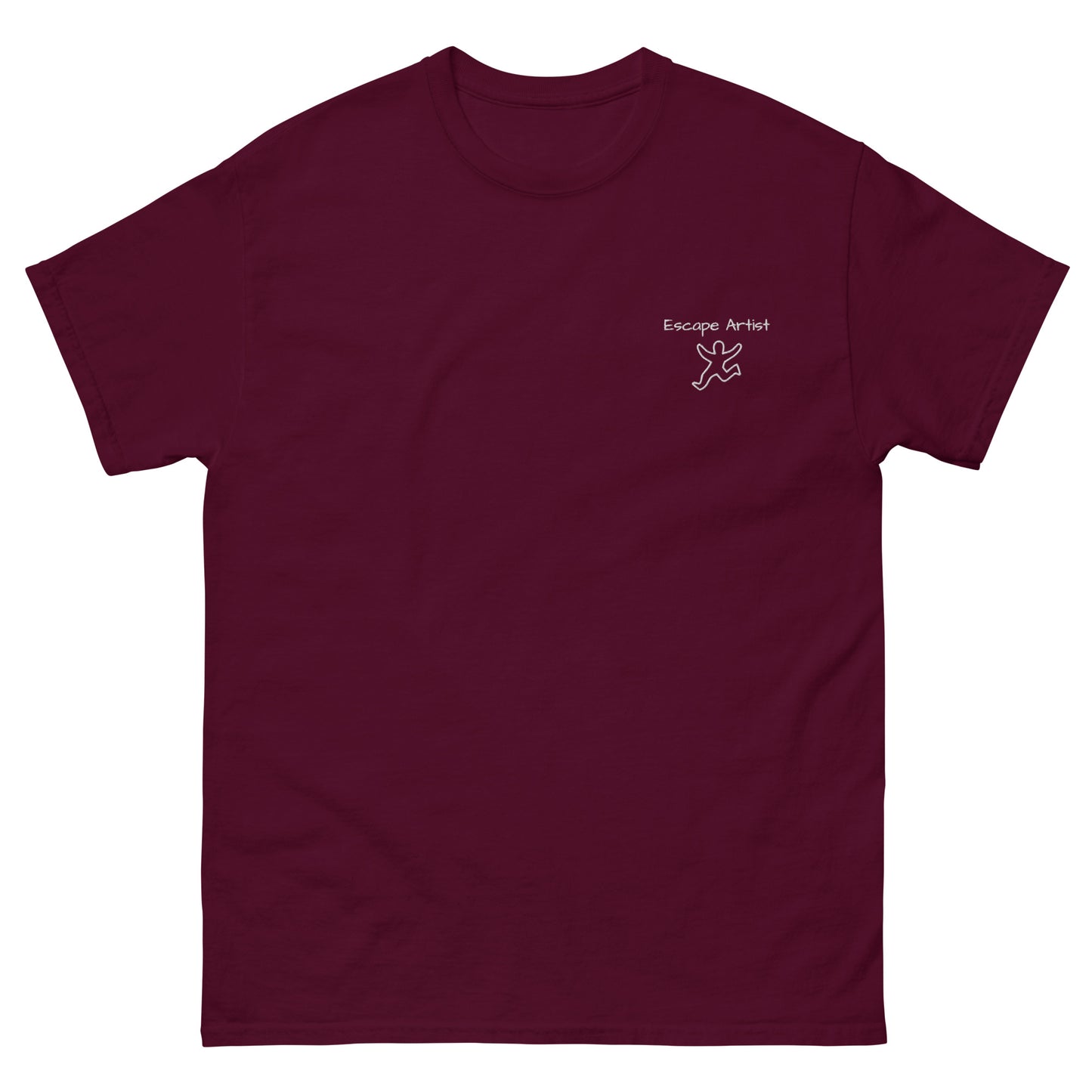 Escape Artist Unisex Embroidered Travel Tshirt- Perfect Gift for Travellers -  Travel Clothing