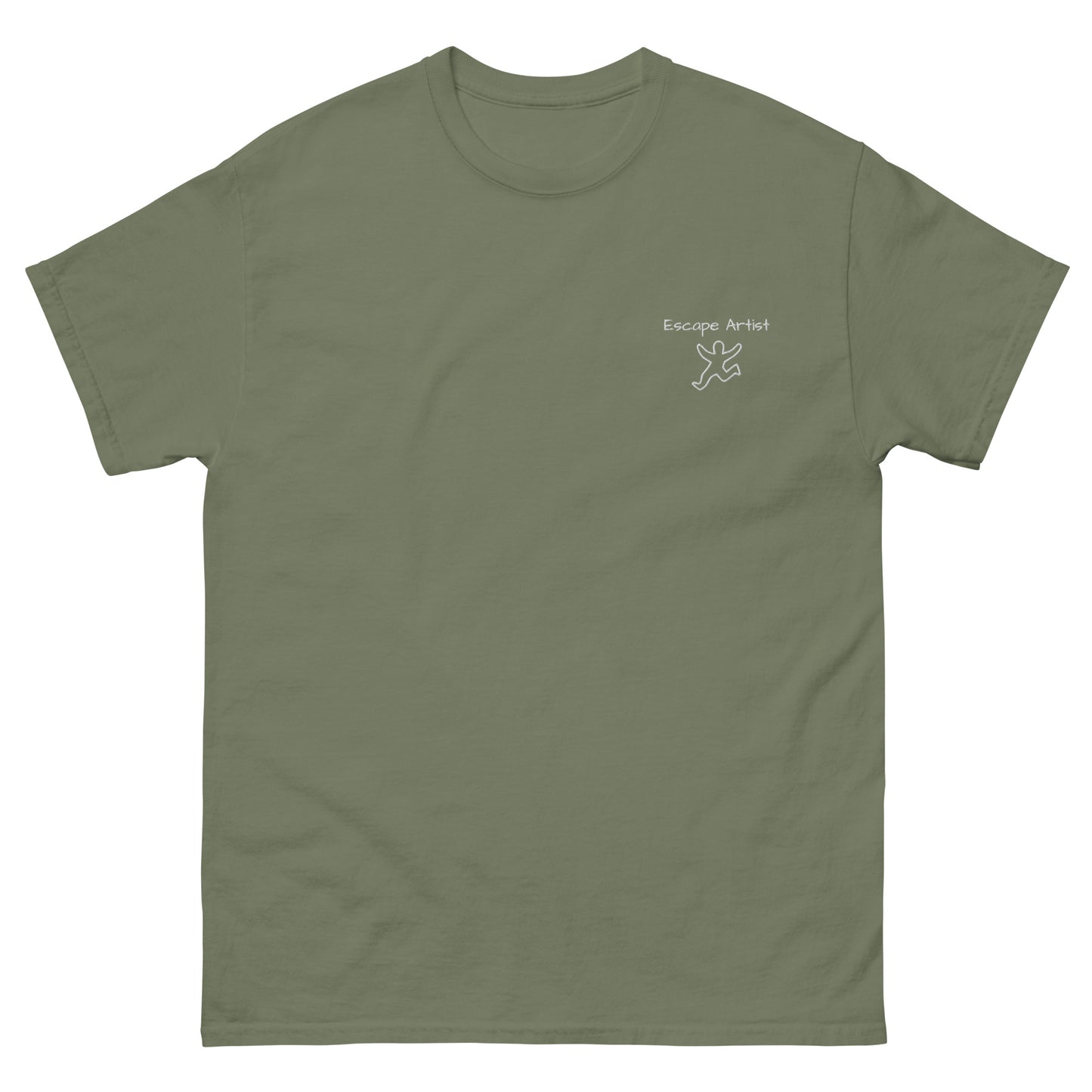 Escape Artist Unisex Embroidered Travel Tshirt- Perfect Gift for Travellers -  Travel Clothing