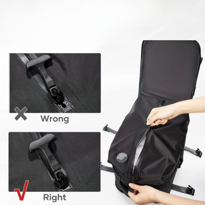 Vacuum Compression Backpack with FREE Pump - Ryanair Cabin Bag  Travel Bags