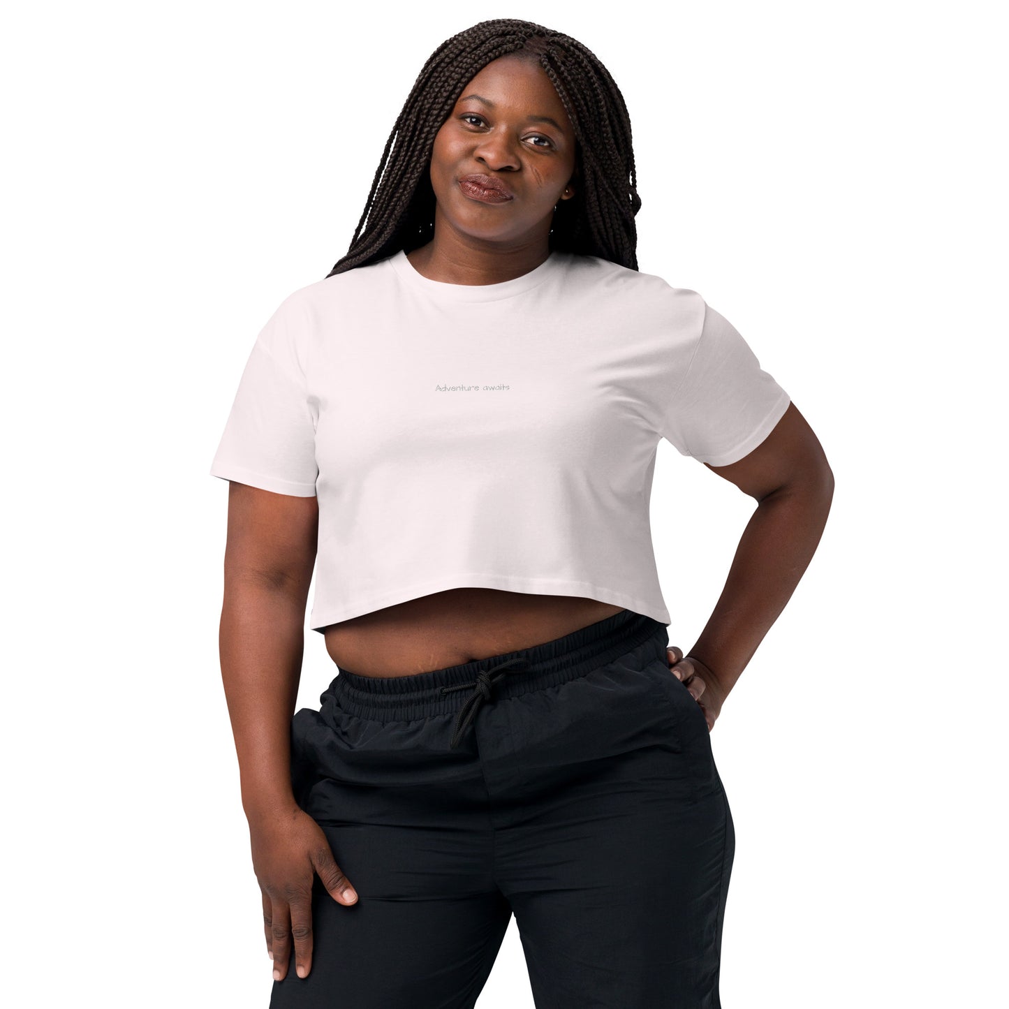 Adventure Awaits - Women's crop top for travel lovers - Travel Clothing