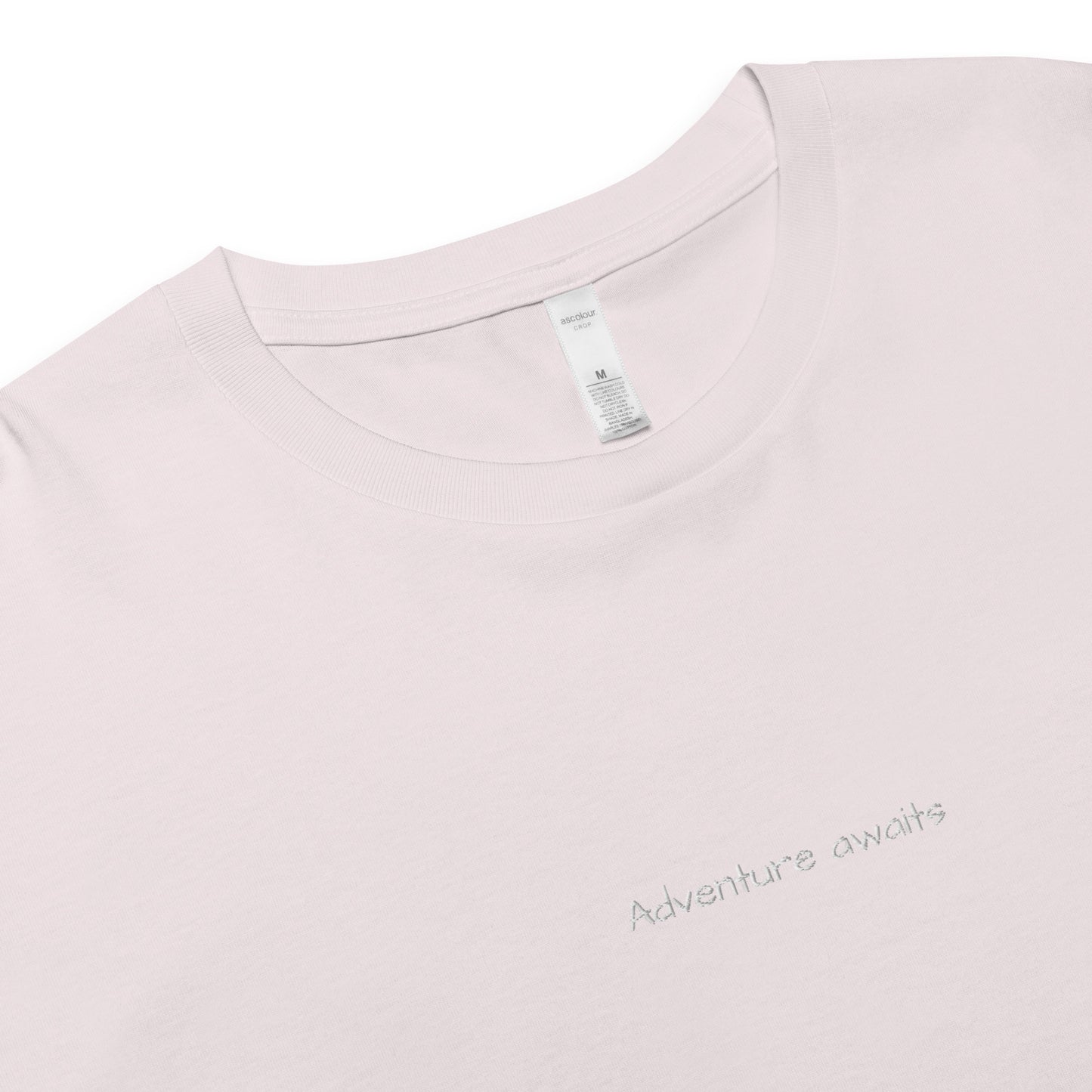 Adventure Awaits - Women's crop top for travel lovers -  Travel Clothing