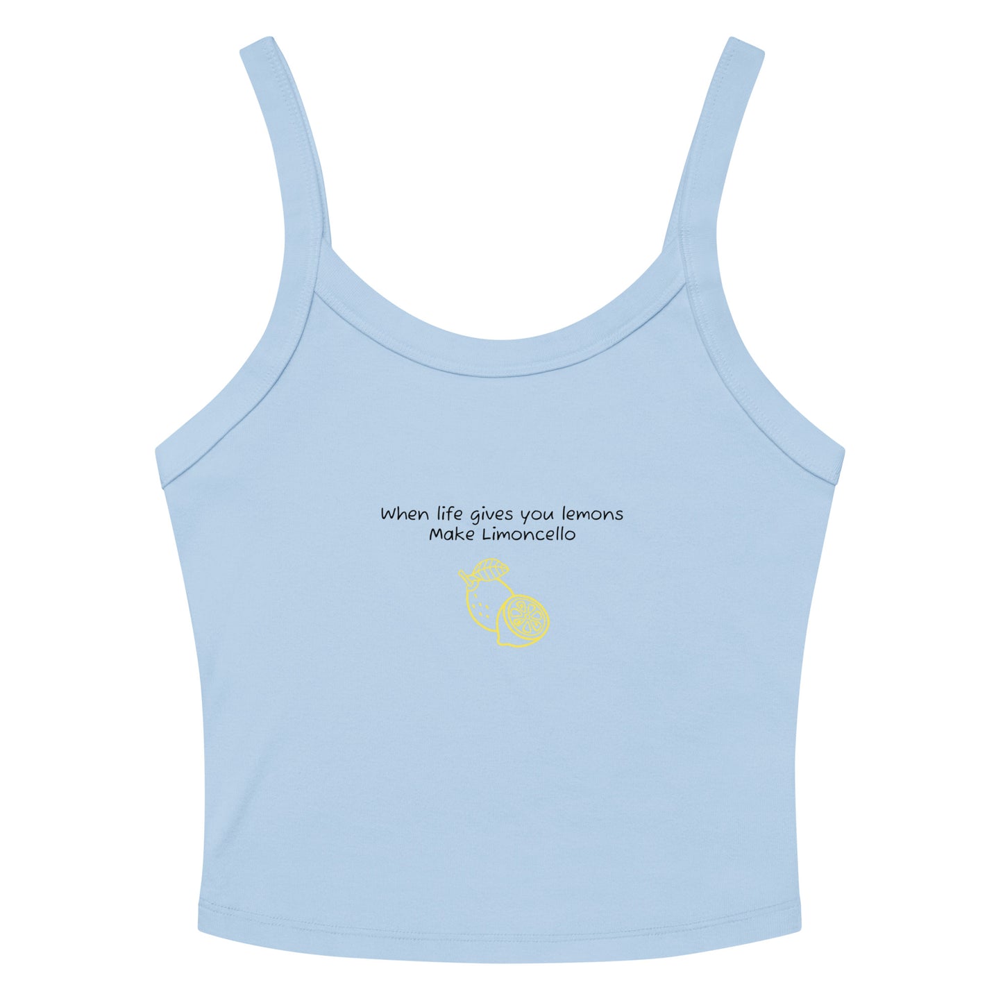 Women’s Lemons Tank Top - When life gives you lemons make Limoncello