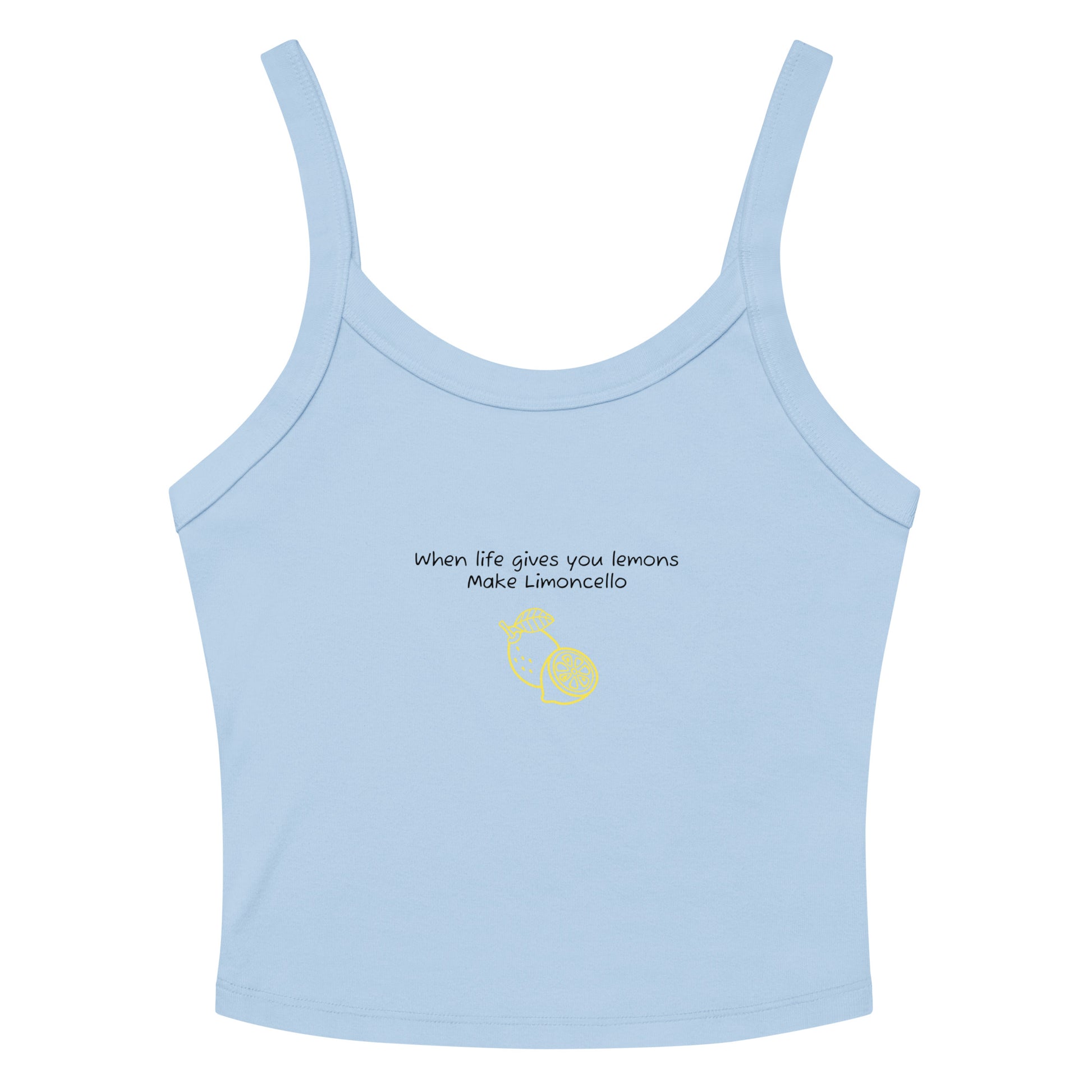 Women’s Lemons Tank Top - When life gives you lemons make Limoncello
