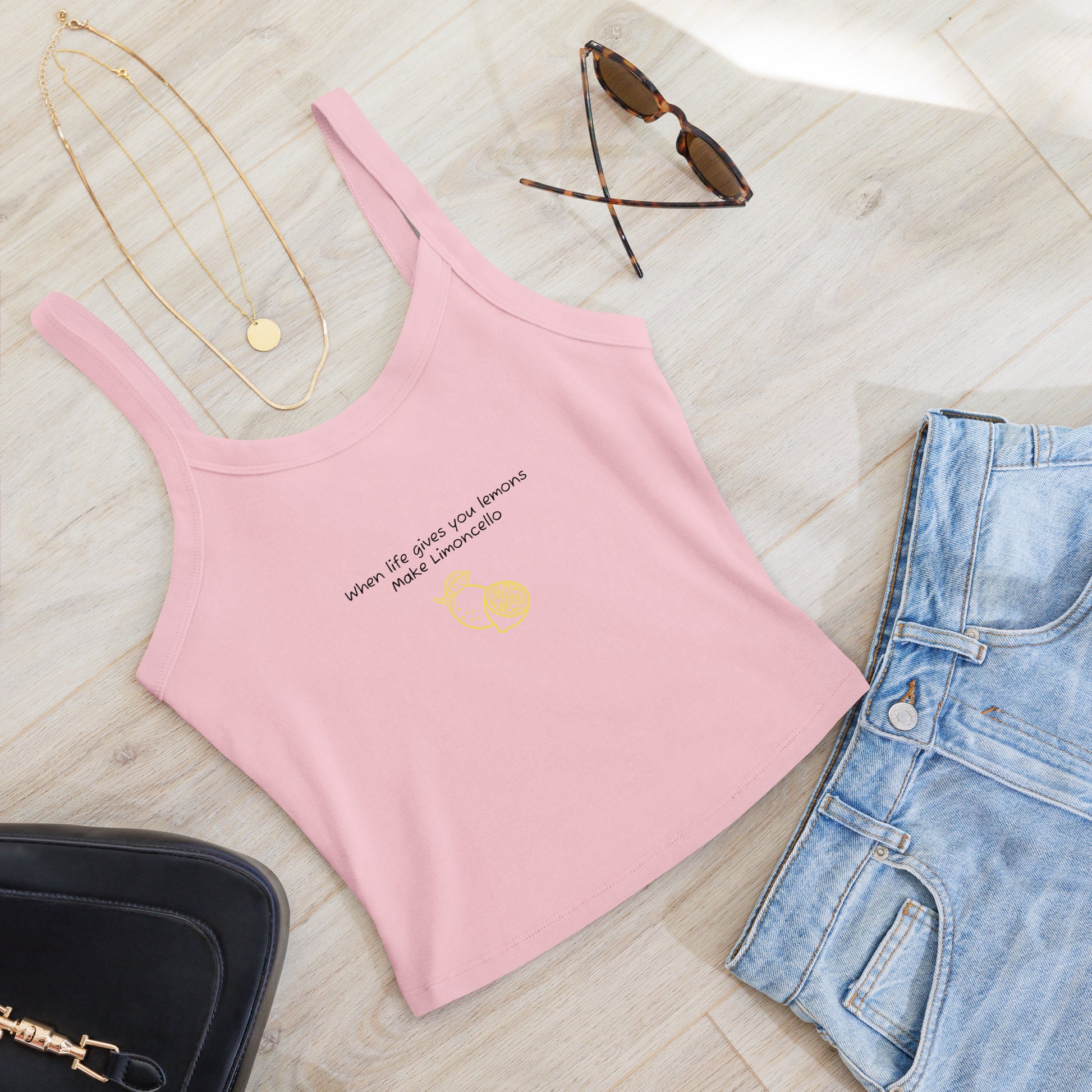 Women’s Lemons Tank Top - When life gives you lemons make Limoncello