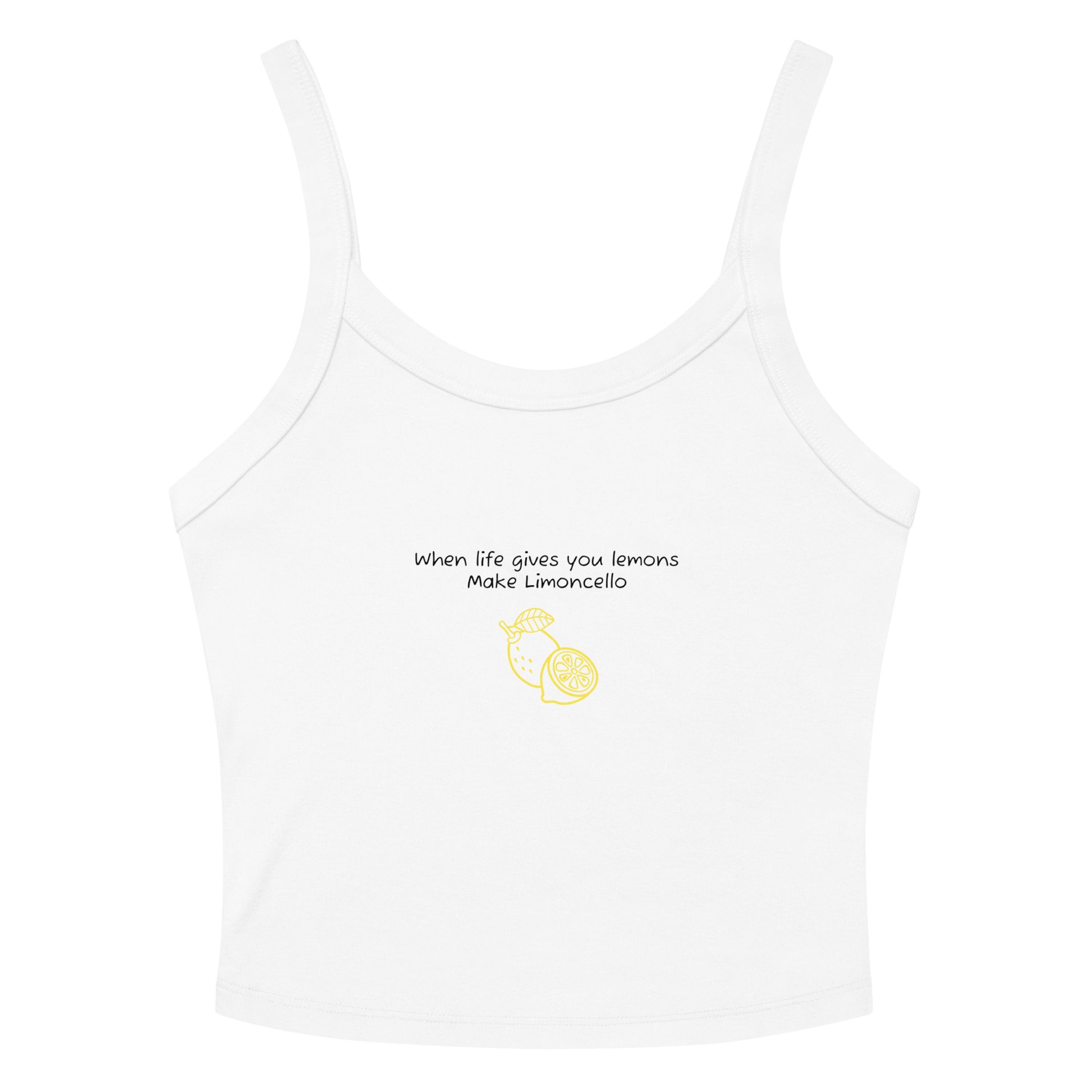 Women’s Lemons Tank Top - When life gives you lemons make Limoncello