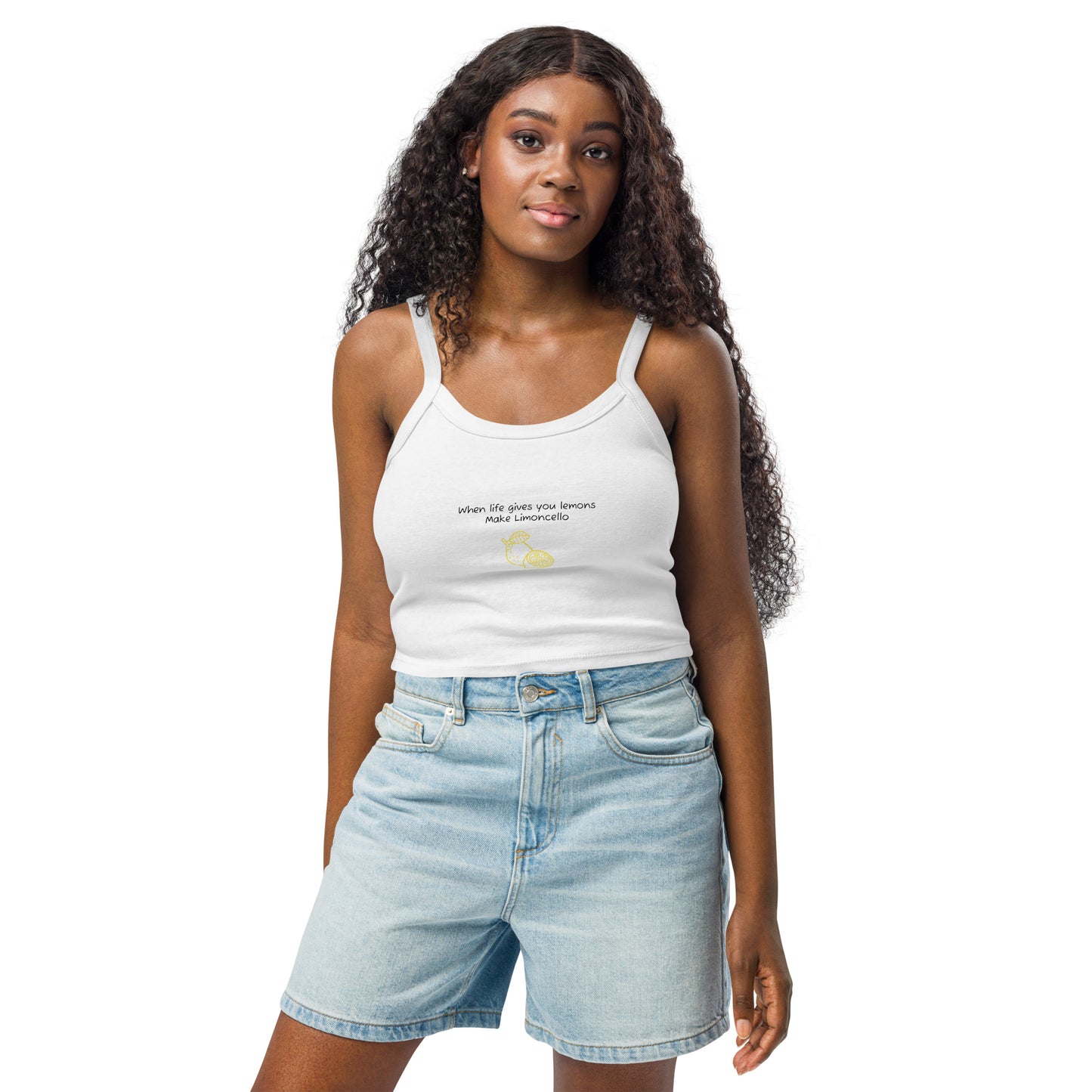 Women’s Lemons Tank Top - When life gives you lemons make Limoncello