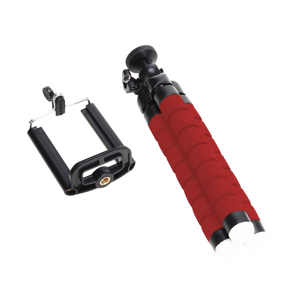 Flexible Octopus Mount Mini Tripod with Bluetooth Remote – Versatile Stand for Your Smartphone – Travel Accessories - Tribe Feel