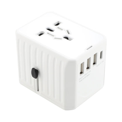 Universal Travel Adapter - Multi Plug UK EU AU US USB TypeC