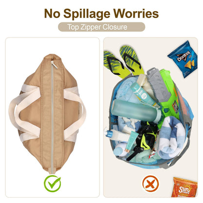 Large Capacity Waterproof Beach Bag Beach Portable - Tribe Feel