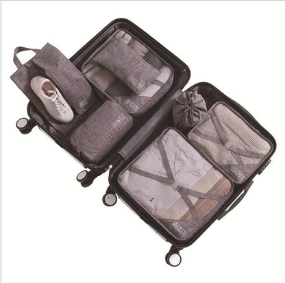 7 Pieces Travel Packing Cubes | Lightweight & Durable Packing Organisers for Traveling