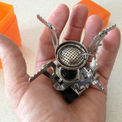 Portable Camping Mini Stove – Lightweight, Compact, and Travel-Friendly – Travel Accessories - Tribe Feel