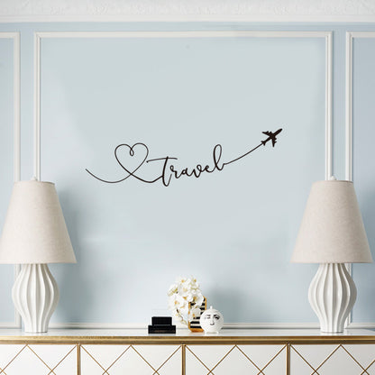 Travel Wall Stickers with Plane – Unique Travel Gift & Room Décor for Travel Lovers -  Travel Gifts