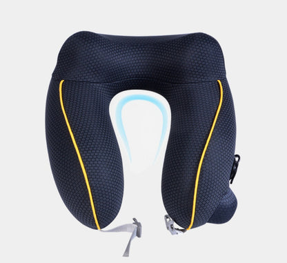 Inflatable U-Shaped Travel Neck Pillow with Adjustable Strap – Lightweight & Compact for Flights, Holidays & Commuting -  Travel essentials