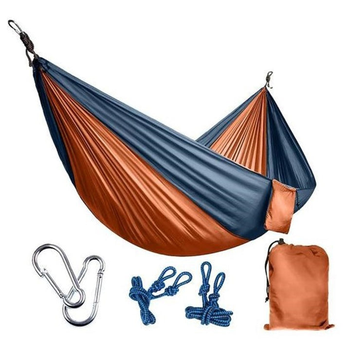 Portable backpacking camping hammock