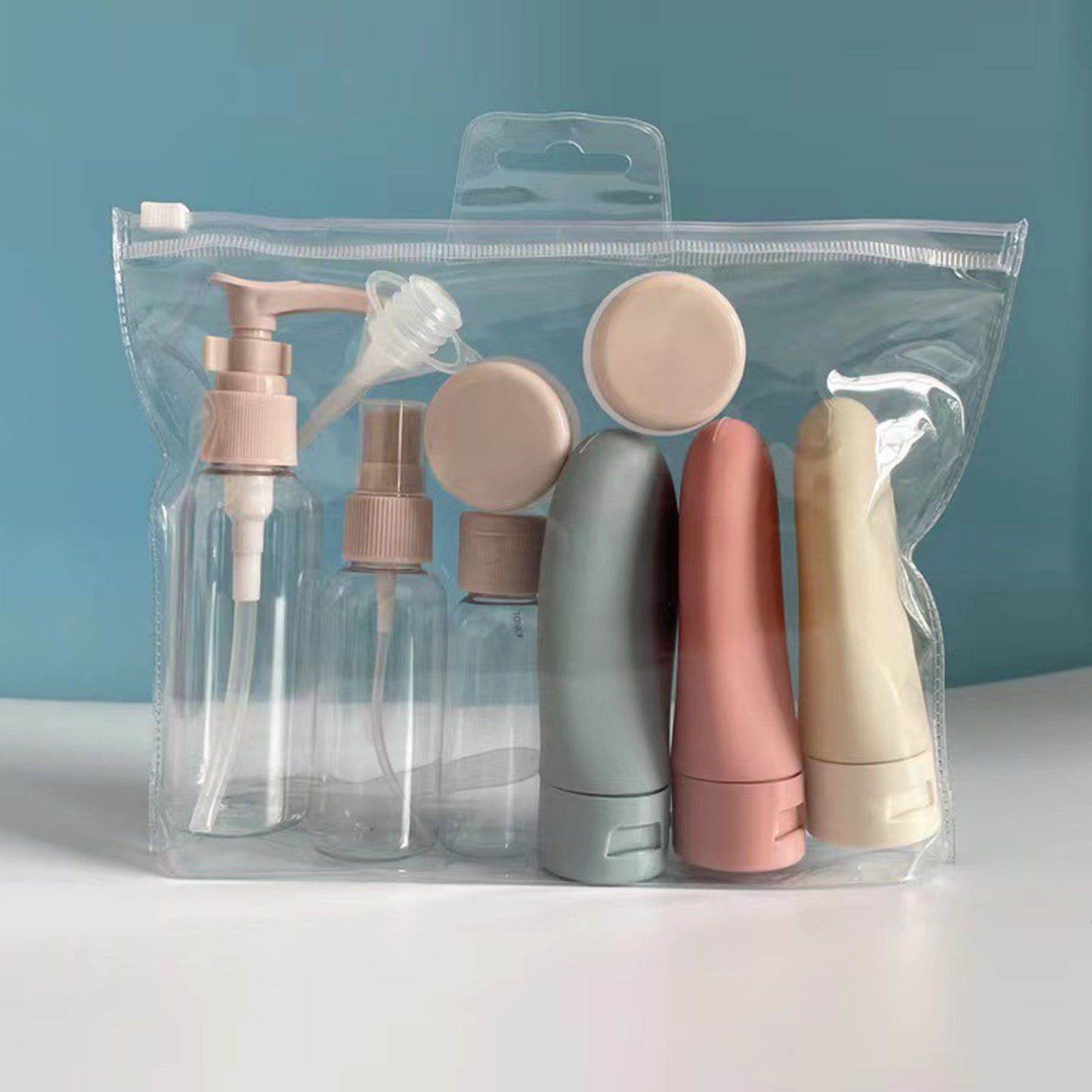 Travel Bottles Set – Portable, Reusable Toiletries Containers – Travel Accessories - Tribe Feel