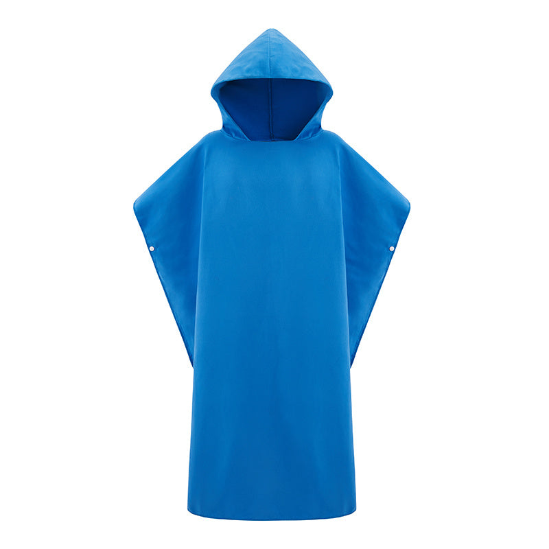 Quick-Dry Microfiber Changing Bathrobe – Lightweight & Ultra-Absorbent Beach Towel - Tribe Feel
