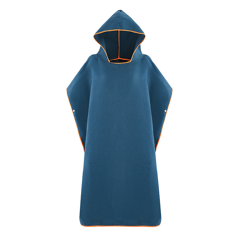 Quick-Dry Microfiber Changing Bathrobe – Lightweight & Ultra-Absorbent Beach Towel - Tribe Feel