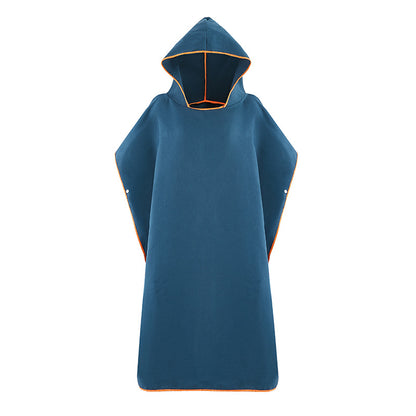 Quick-Dry Microfiber Changing Bathrobe – Lightweight & Ultra-Absorbent Beach Towel - Tribe Feel