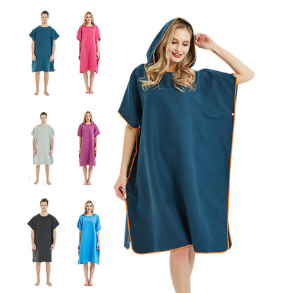 Quick-Dry Microfiber Changing Bathrobe – Lightweight & Ultra-Absorbent Beach Towel – Travel Accessories Travel Organisers Travel Gear Travel Gifts Travel Essentials