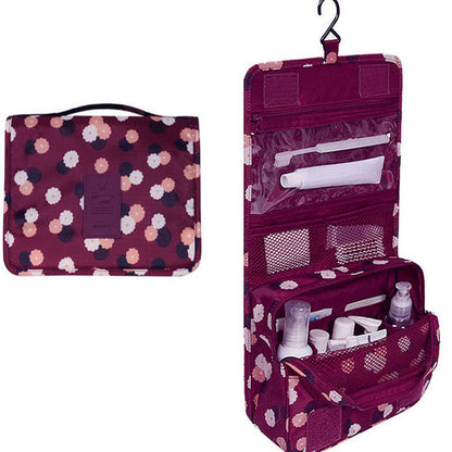 Hanging Foldable Travel Toiletry Bag – Travel Organiser - Tribe Feel