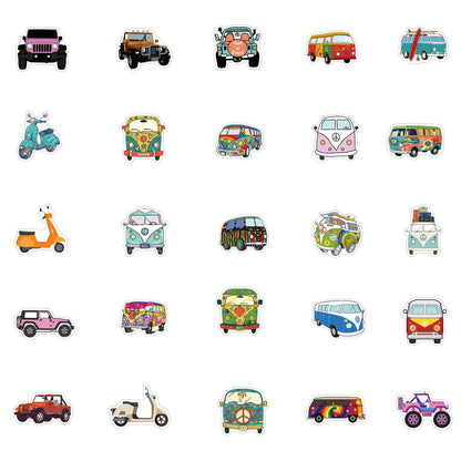 Campervan & Road Trip Sticker Set – Adventure Travel Stickers | Tribe Feel  Travel Gadgets