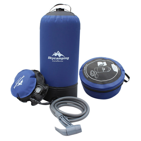 Portable Solar Camping Shower – Outdoor Shower for Travel & Camping Adventures -  Outdoor and adventure
