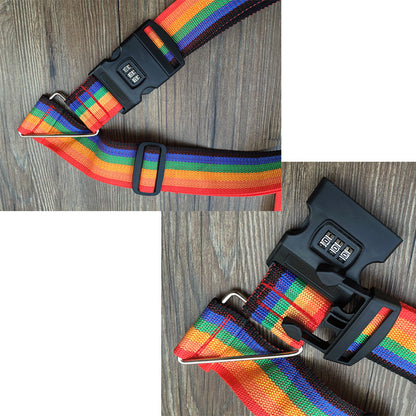 Adjustable Travel Luggage Strap with Lock - Protective Packing Belt – Travel Accessories - Tribe Feel