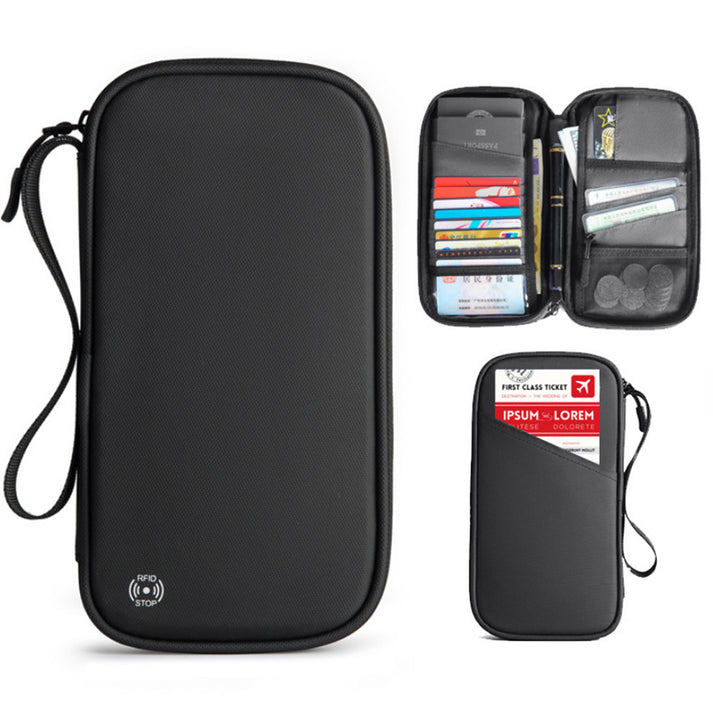 RFID Travel Passport Holder – Waterproof & Anti-Theft Wallet for UK Backpackers in Asia