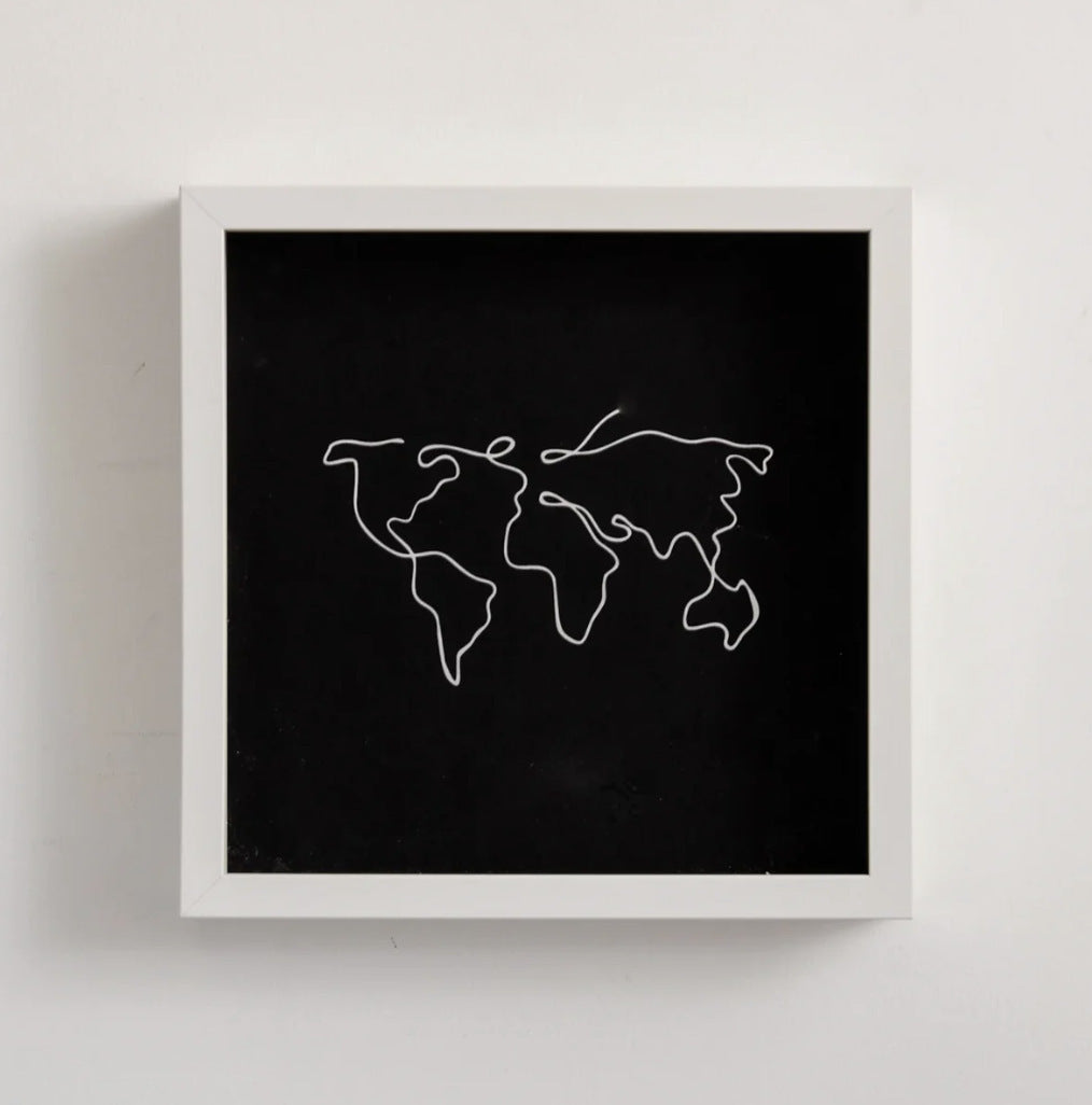 Adventures Memory Travel Box - Storage for Travel Tickets Souvenirs Photos and Memories - Tribe Feel