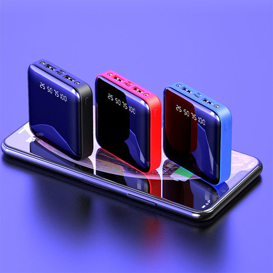 Ultra-Compact Mini Power Bank – Fast Charging Portable Charger for iPhone, Android & USB-C Devices