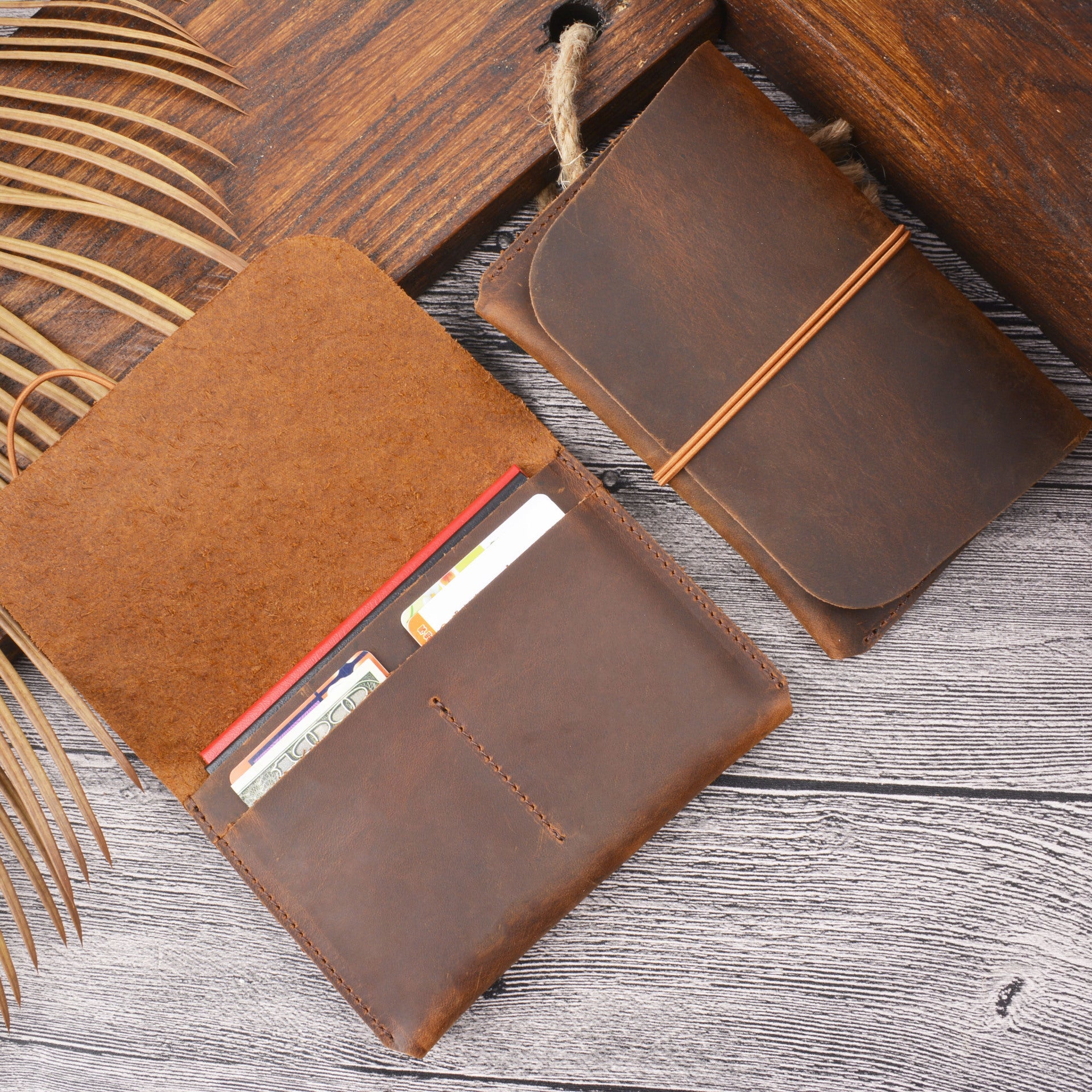 Laminated Leather Passport Holder & ID Card Organizer – Durable & Stylish - High-quality product available now. Perfect for your needs! – Travel Accessories Travel Organisers Travel Gear Travel Gifts Travel Essentials