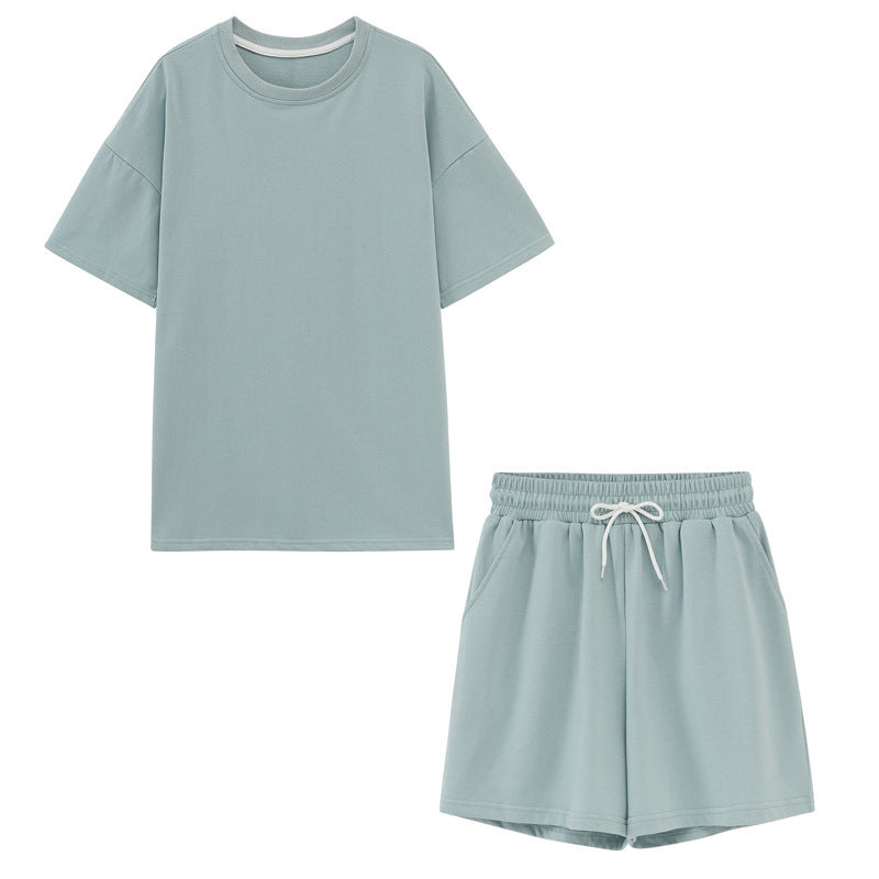 Women’s Airport Outfit – T-Shirt & Shorts Travel Set | Tribe Feel  Travel Clothing