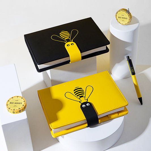 Bee Travel Notebook – 144-Page A5 Journal for Notes, Sketches & Travel Memories