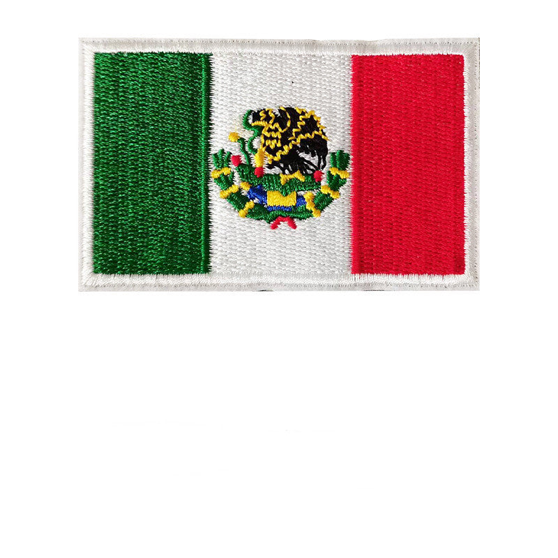 Embroidered National Flag Patch - Backpack flag patch – Travel Accessories - Tribe Feel