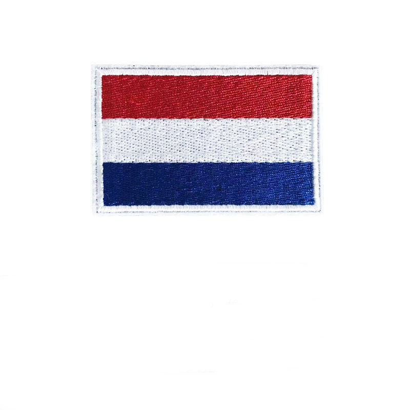 Embroidered National Flag Patch - Backpack flag patch – Travel Accessories - Tribe Feel